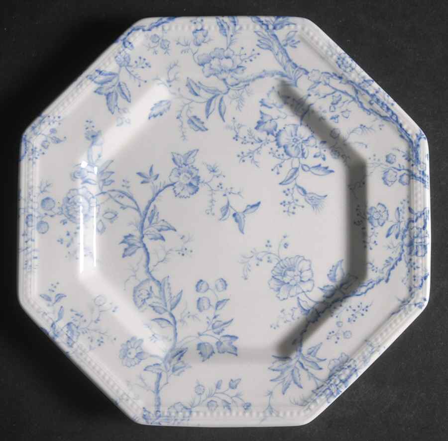Hyde Park Blue (Heritage) Bread & Butter Plate by Johnson Brothers-1