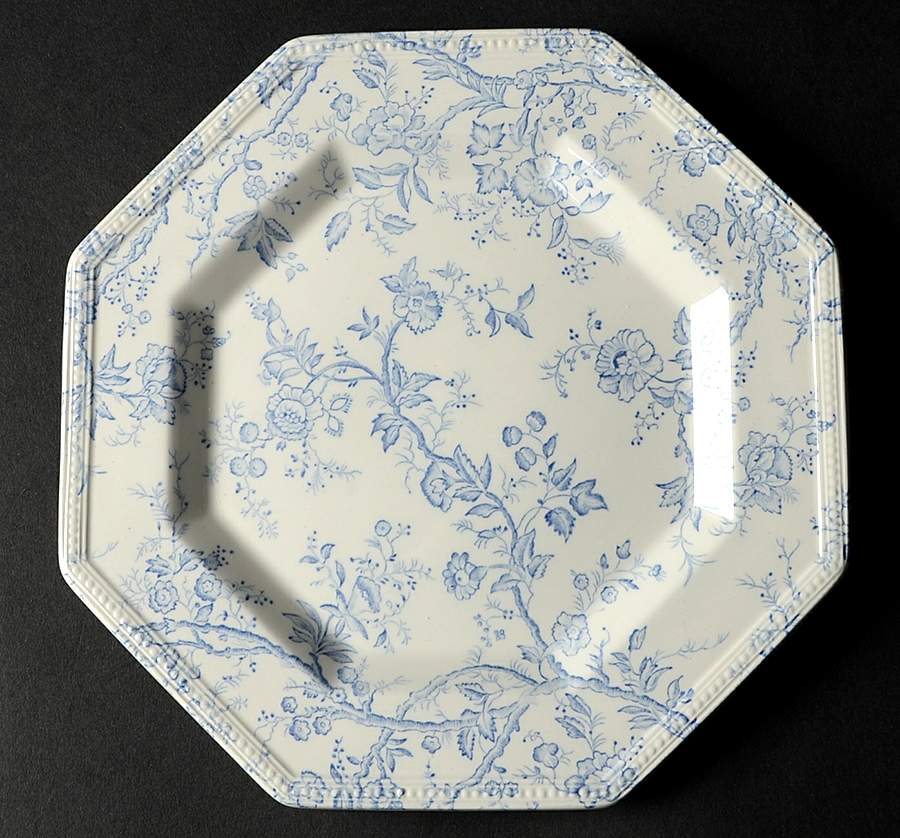 Hyde Park Blue (Heritage) Salad Plate by Johnson Brothers-1
