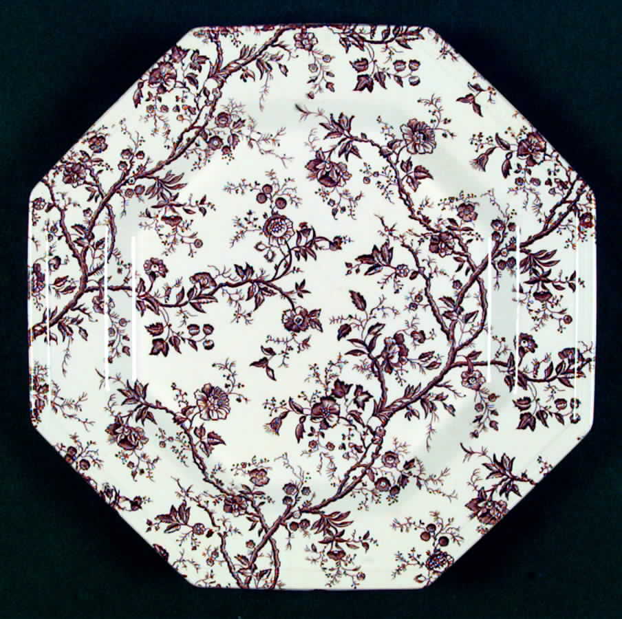 Hyde Park Brown (Heritage) Dinner Plate by Johnson Brothers-1