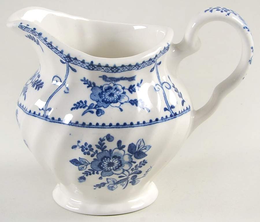 Indies Blue Mini Creamer by Johnson Brothers-1