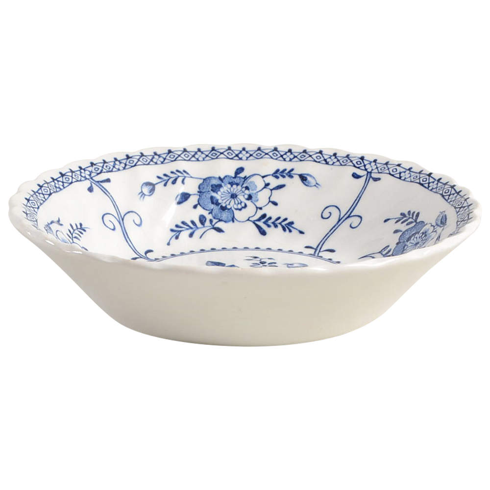 Indies Blue Fruit/Dessert (Sauce) Bowl by Johnson Brothers-1