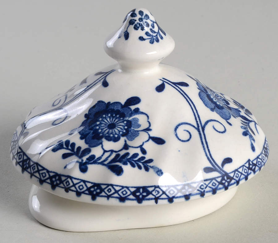 Indies Blue Lid for Small Teapot by Johnson Brothers-1