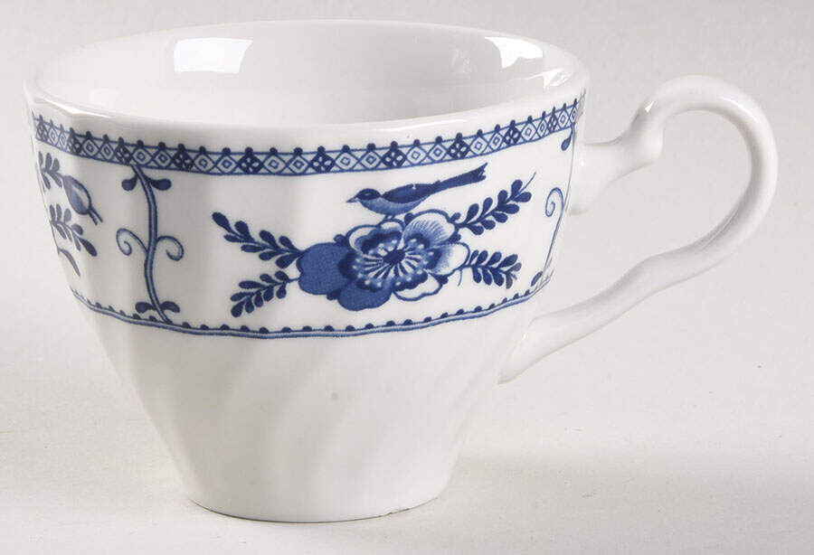 Indies Blue Oversized Cup by Johnson Brothers-1