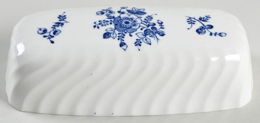 Indies Blue Lid for 1/4 Lb Butter by Johnson Brothers-1