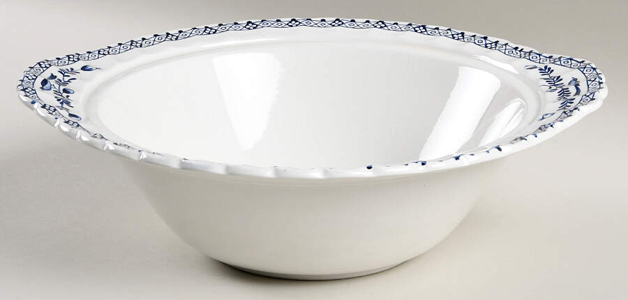 Indies Blue Round Vegetable No Lid by Johnson Brothers-1