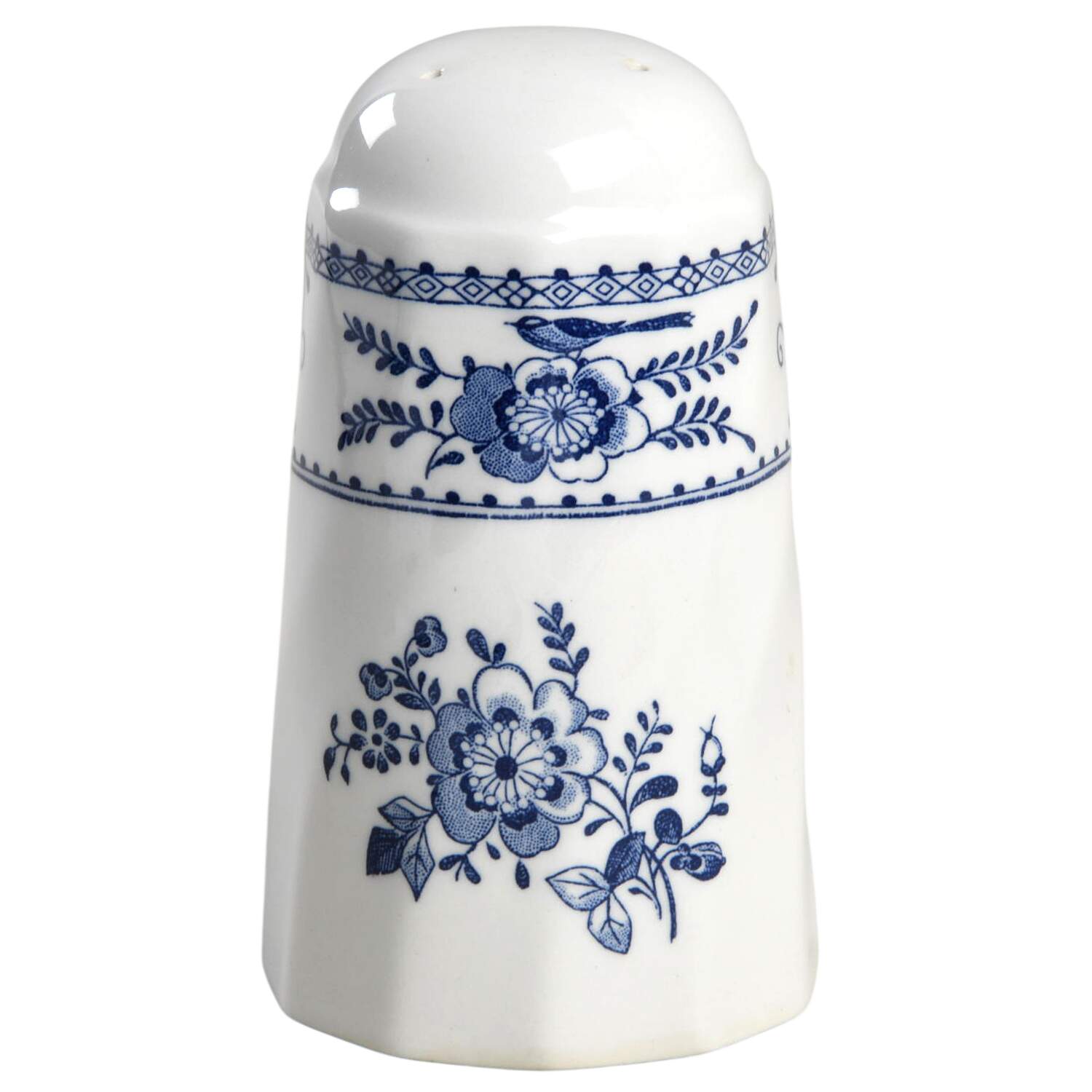 Indies Blue Salt Shaker by Johnson Brothers-1