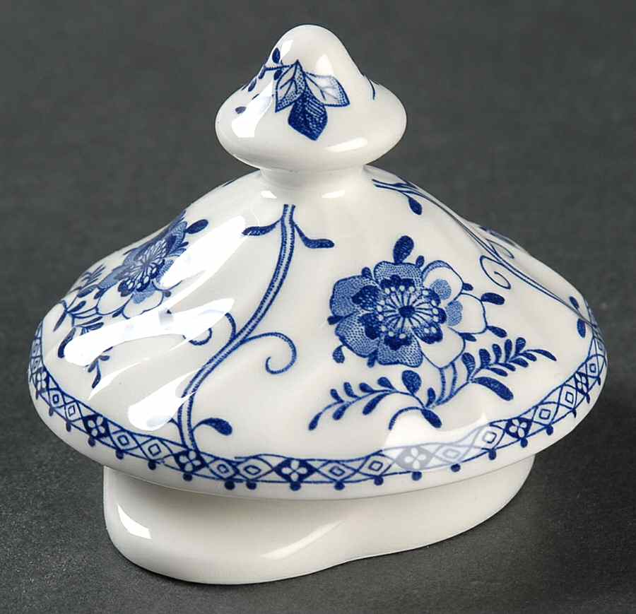 Indies Blue Lid for Mini Teapot by Johnson Brothers-1