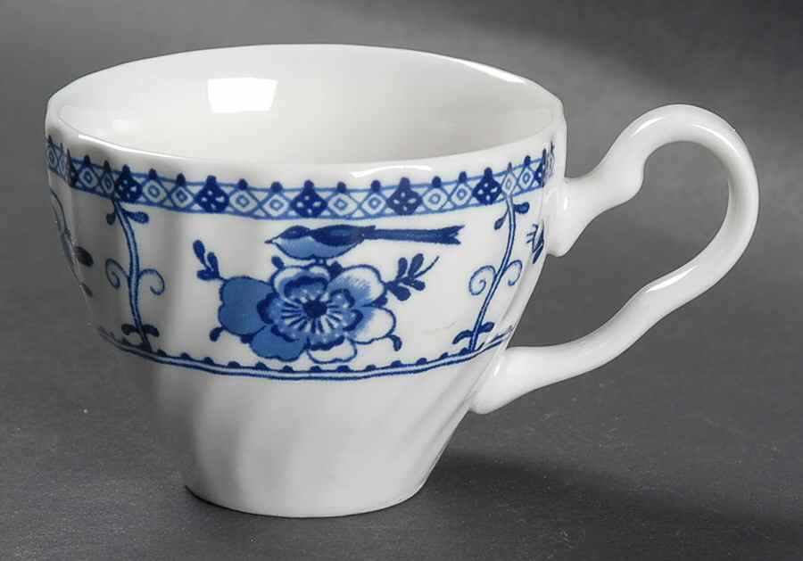 Indies Blue Flat Demitasse Cup by Johnson Brothers-1