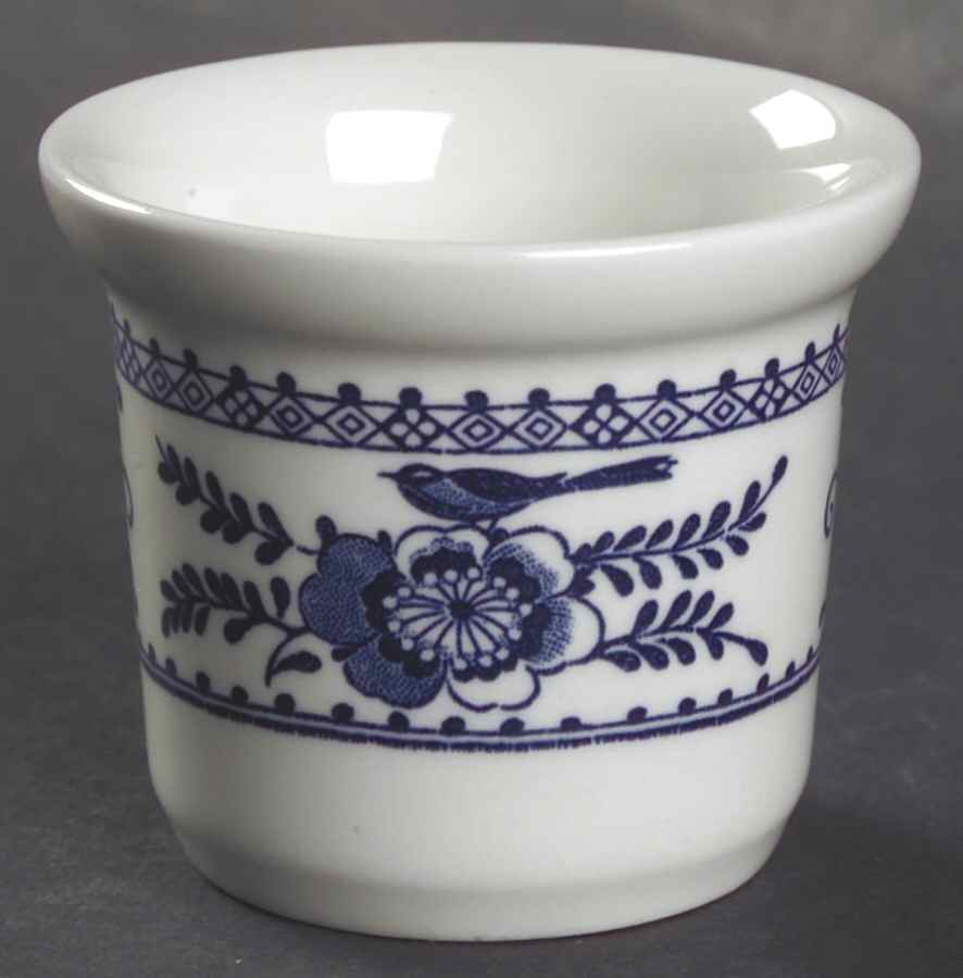Indies Blue Single Egg Cup by Johnson Brothers-1