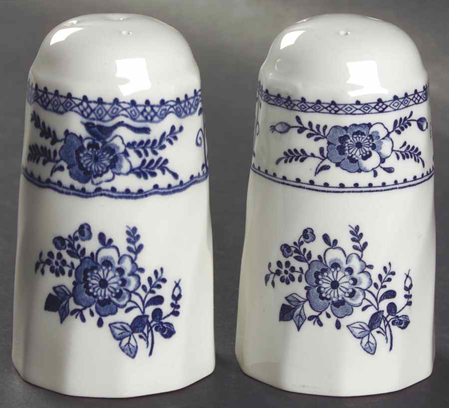 Indies Blue Salt & Pepper Set by Johnson Brothers-1