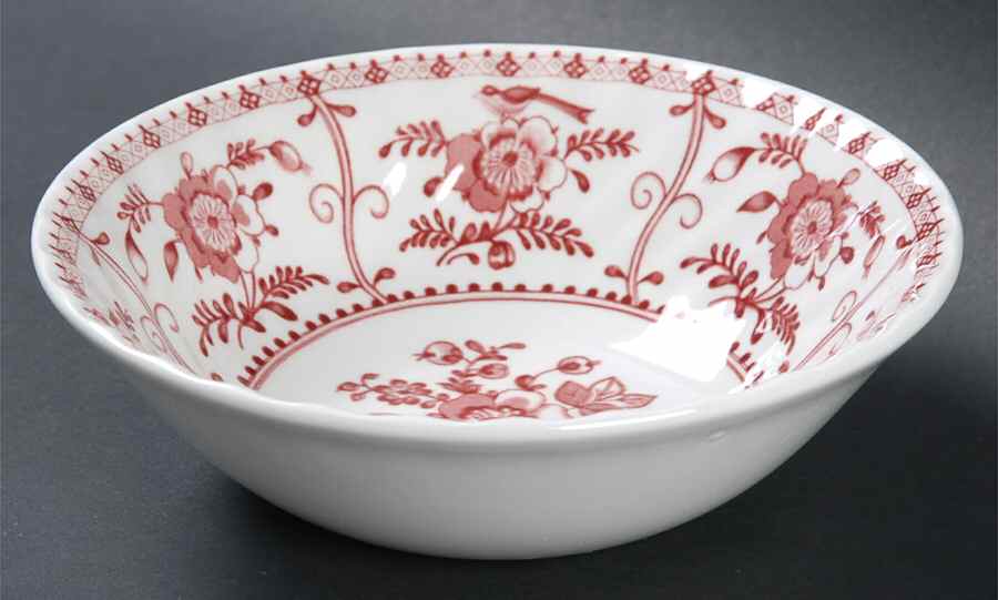 Indies Pink Coupe Cereal Bowl by Johnson Brothers-1