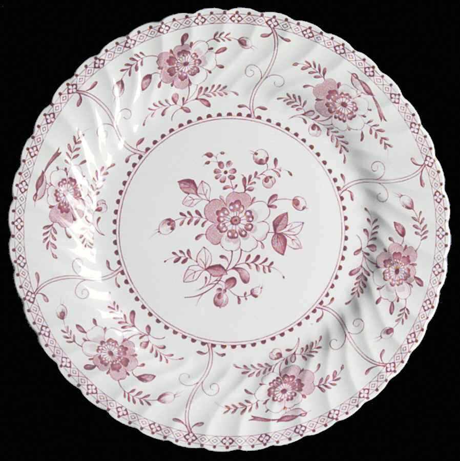 Indies Pink Dinner Plate by Johnson Brothers-1