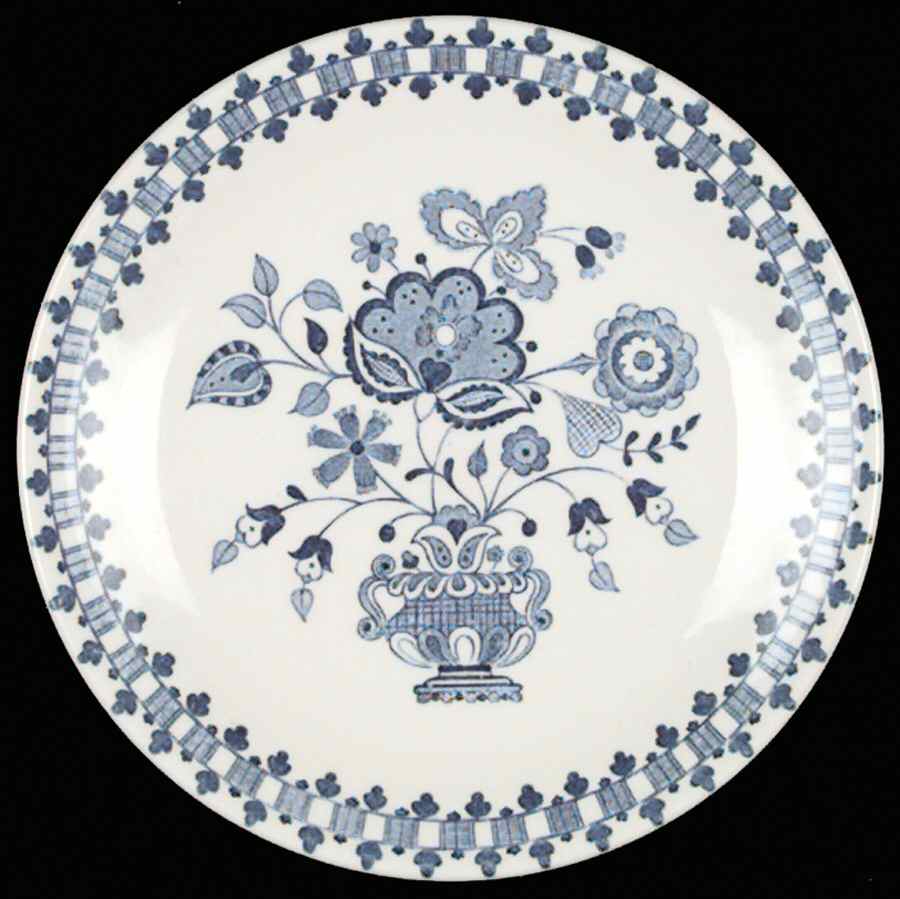 Jamestown Blue (White Background) Bread & Butter Plate by Johnson Brothers-1