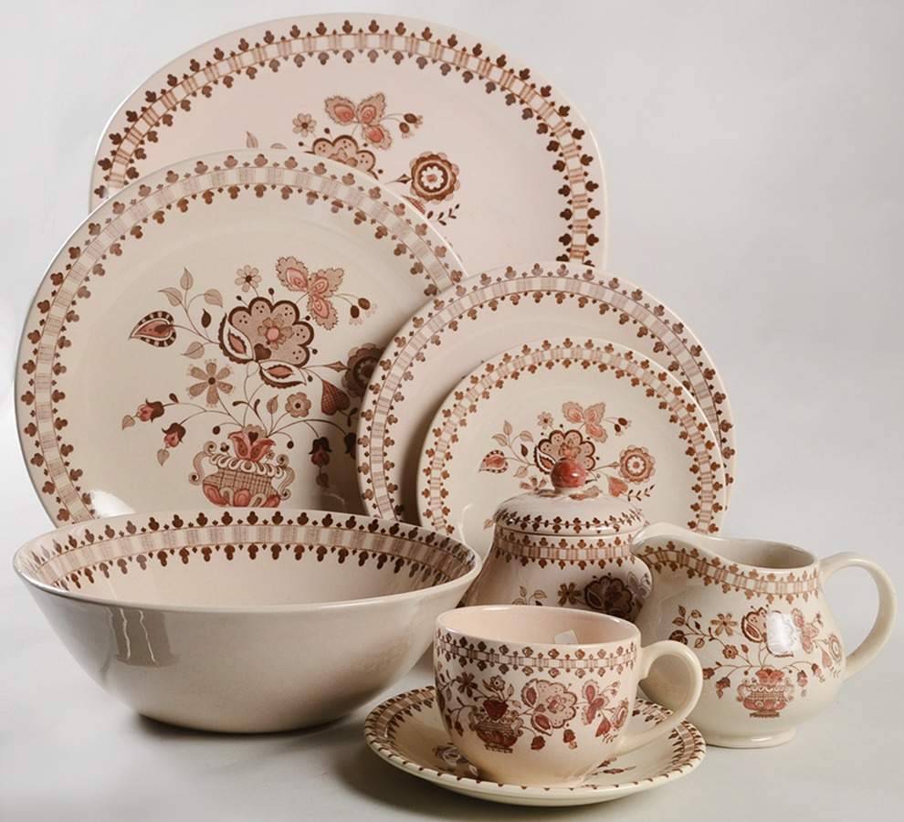 Jamestown Brown 45 Piece Starter Set by Johnson Brothers-1