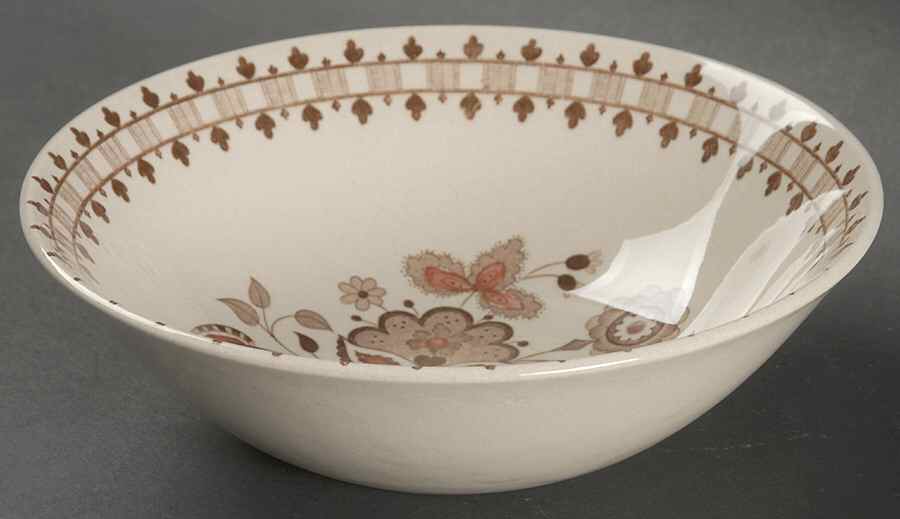 Jamestown Brown Coupe Cereal Bowl by Johnson Brothers-1