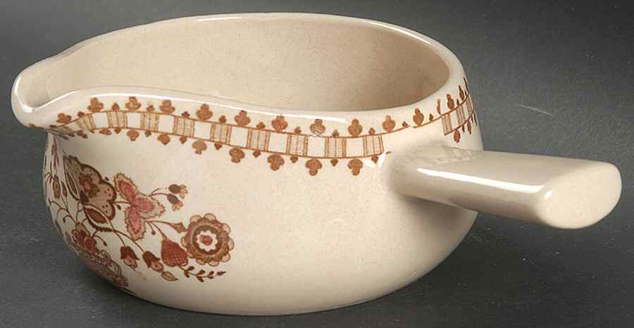 Jamestown Brown Gravy Boat by Johnson Brothers-1