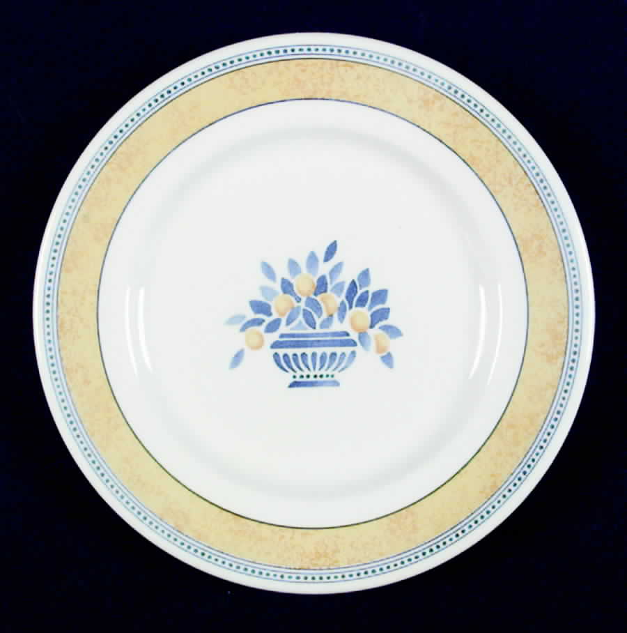 Jardiniere Yellow Salad Plate by Johnson Brothers-1