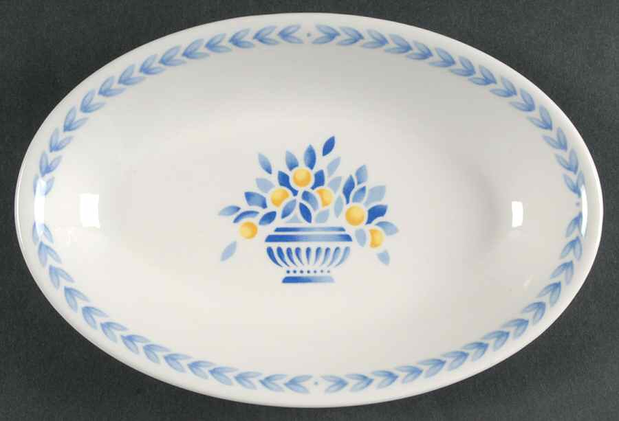 Jardiniere Yellow Relish/Gravy Underplate by Johnson Brothers-1