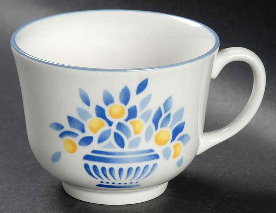 Jardiniere Yellow Flat Cup by Johnson Brothers-1