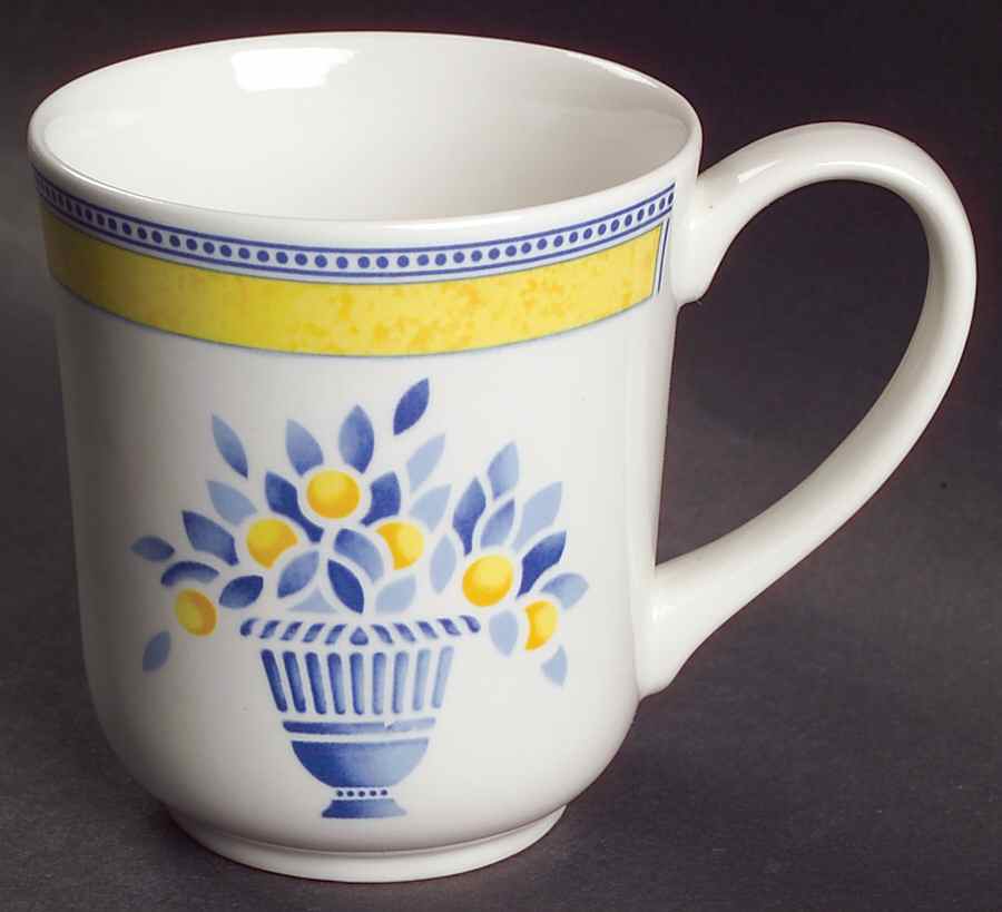 Jardiniere Yellow Mug by Johnson Brothers-1
