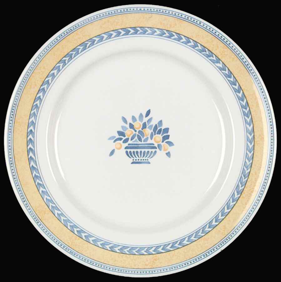 Jardiniere Yellow Dinner Plate by Johnson Brothers-1