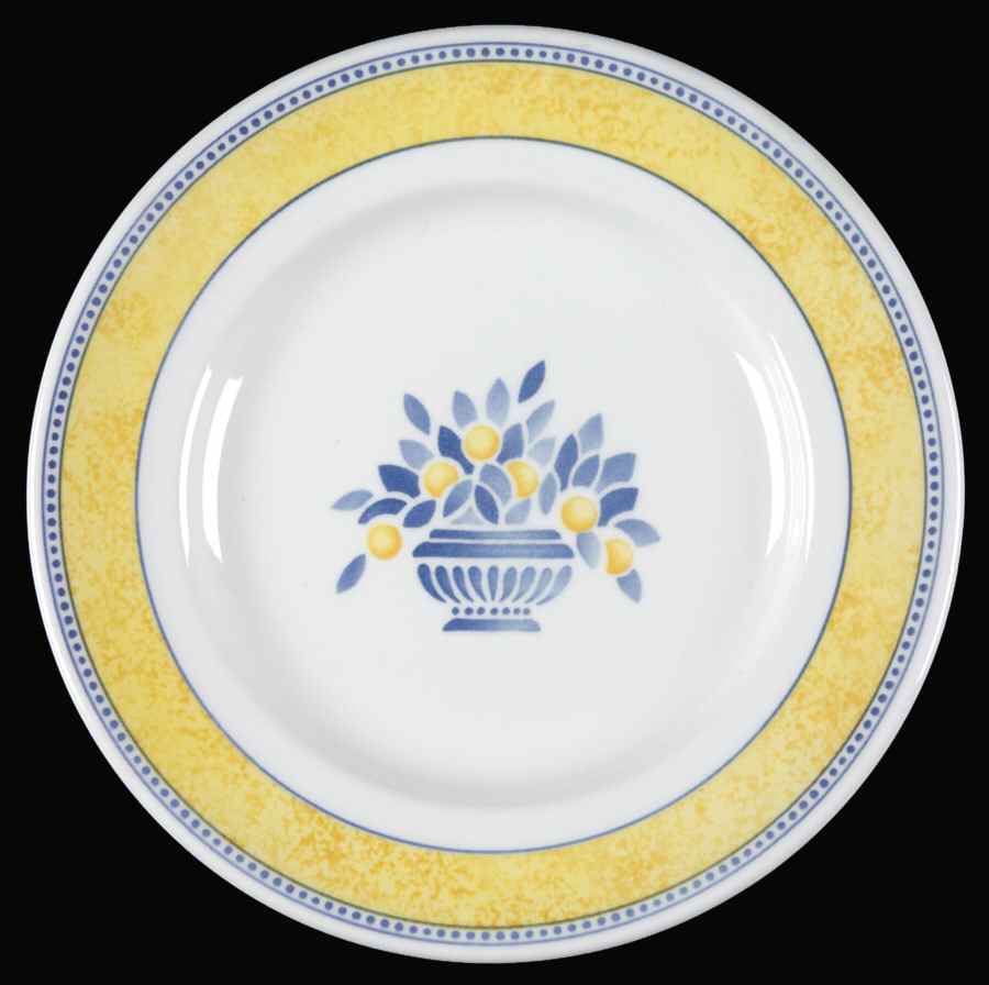 Jardiniere Yellow Bread & Butter Plate by Johnson Brothers-1
