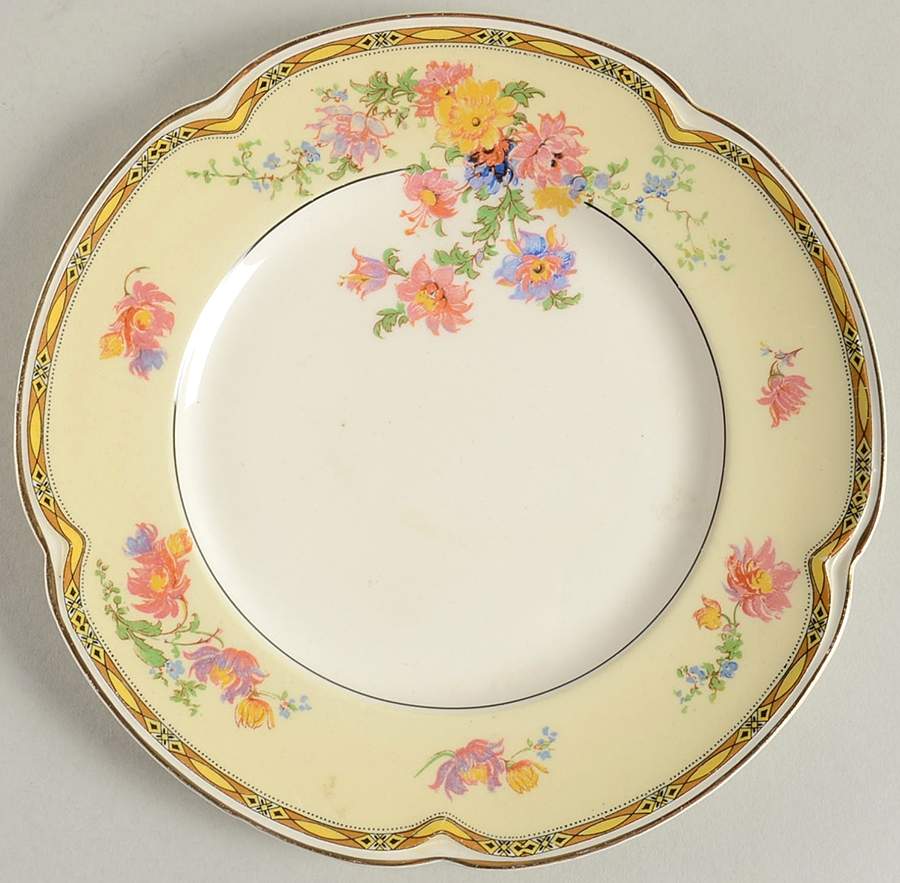 Jasmine Salad Plate by Johnson Brothers-1