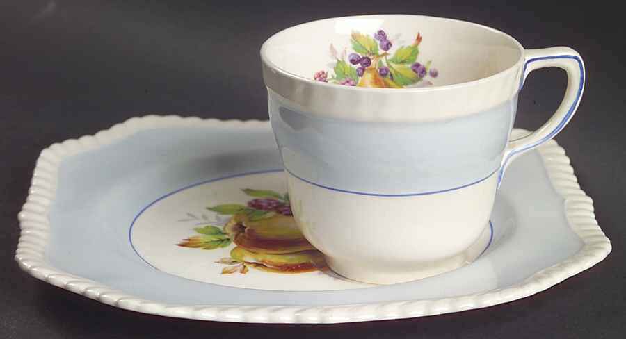 California Snack Plate & Cup Set by Johnson Brothers-1