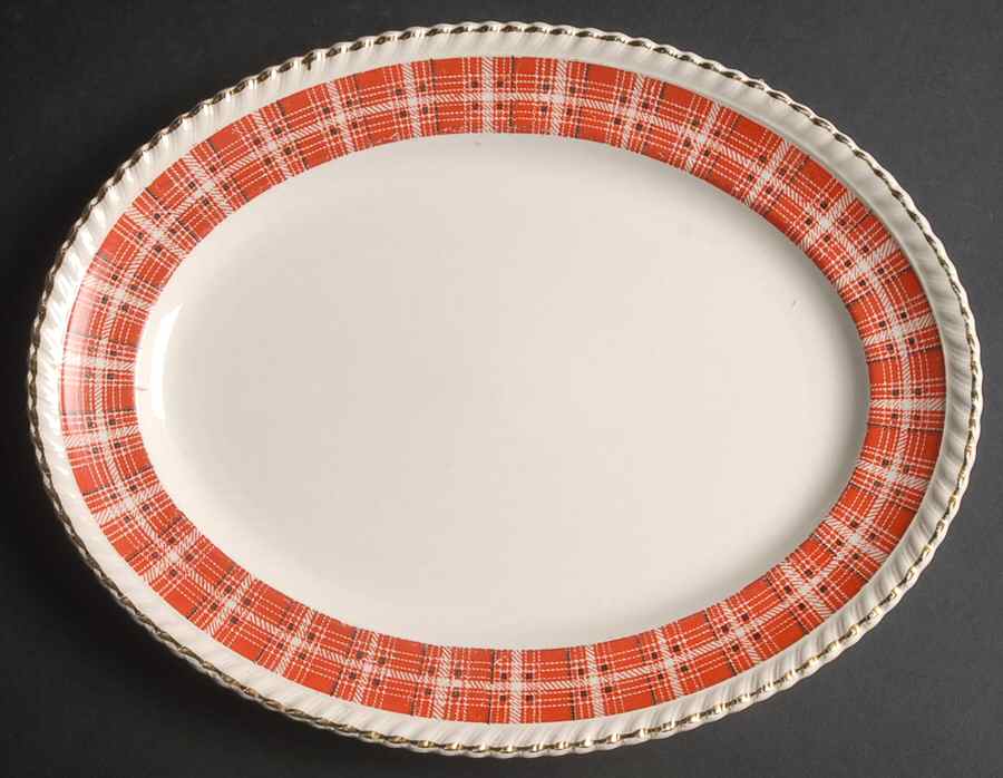 JB100 11" Oval Serving Platter by Johnson Brothers-1
