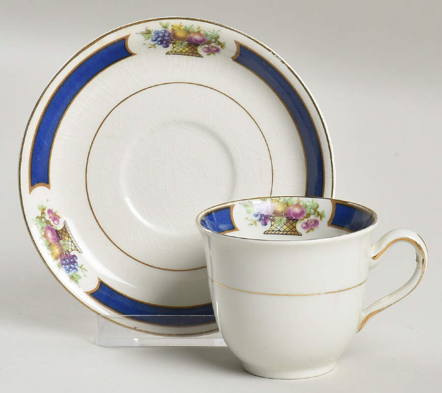 JB102 Demitasse Cup & Saucer Set by Johnson Brothers-1