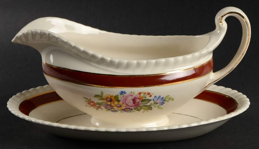 JB117 Gravy Boat & Underplate by Johnson Brothers-1
