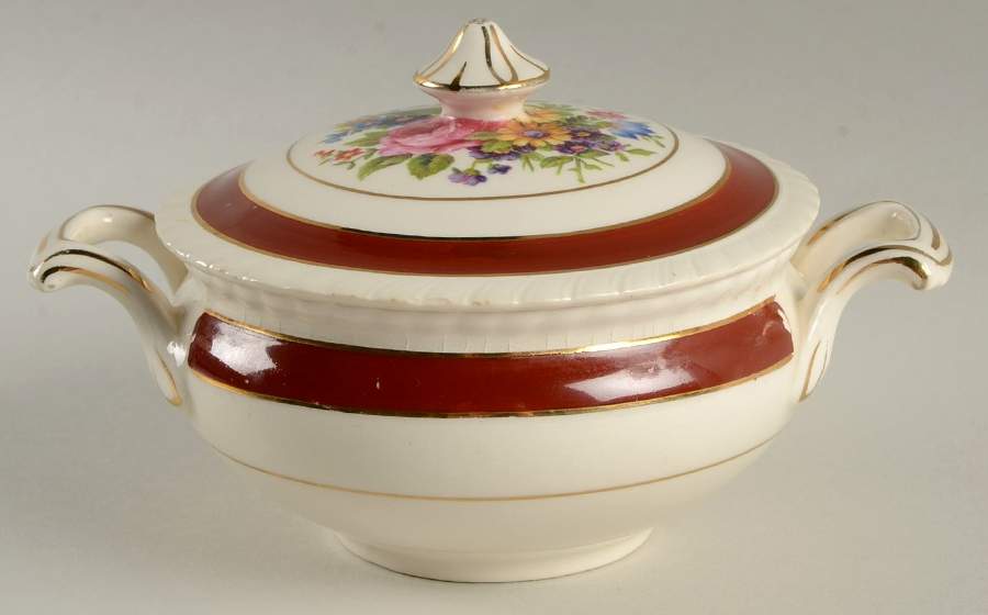 JB117 Sugar Bowl & Lid by Johnson Brothers-1