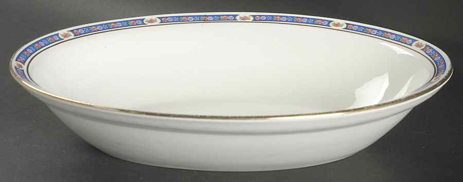 JB118 10" Oval Vegetable Bowl by Johnson Brothers-1