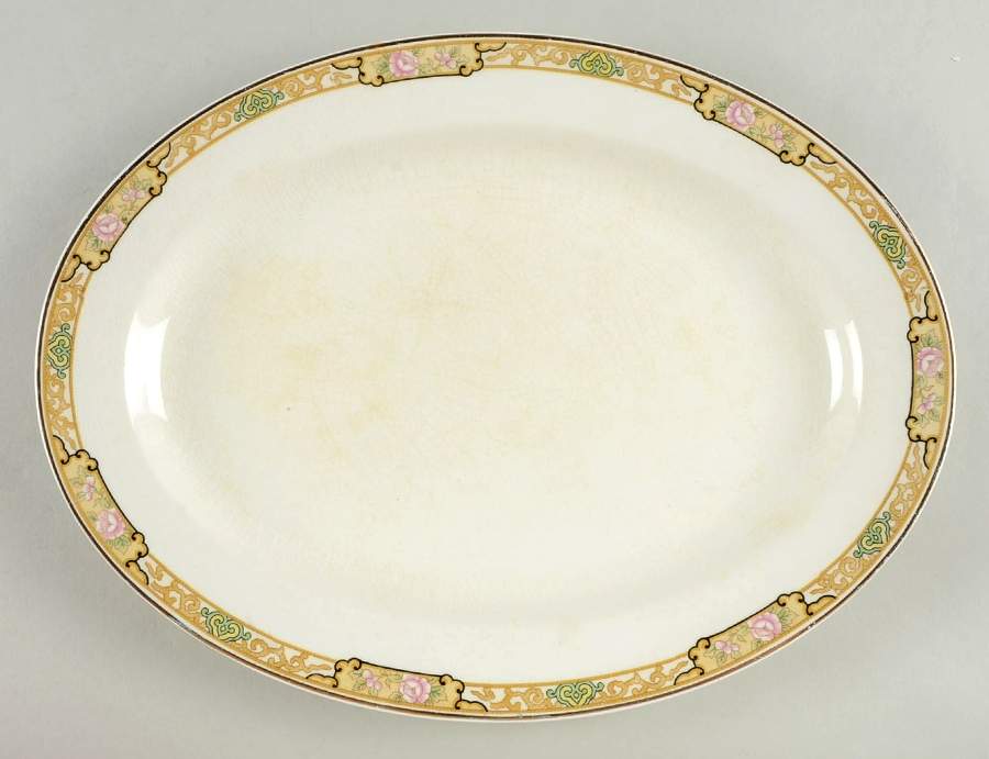 JB119 12" Oval Serving Platter by Johnson Brothers-1