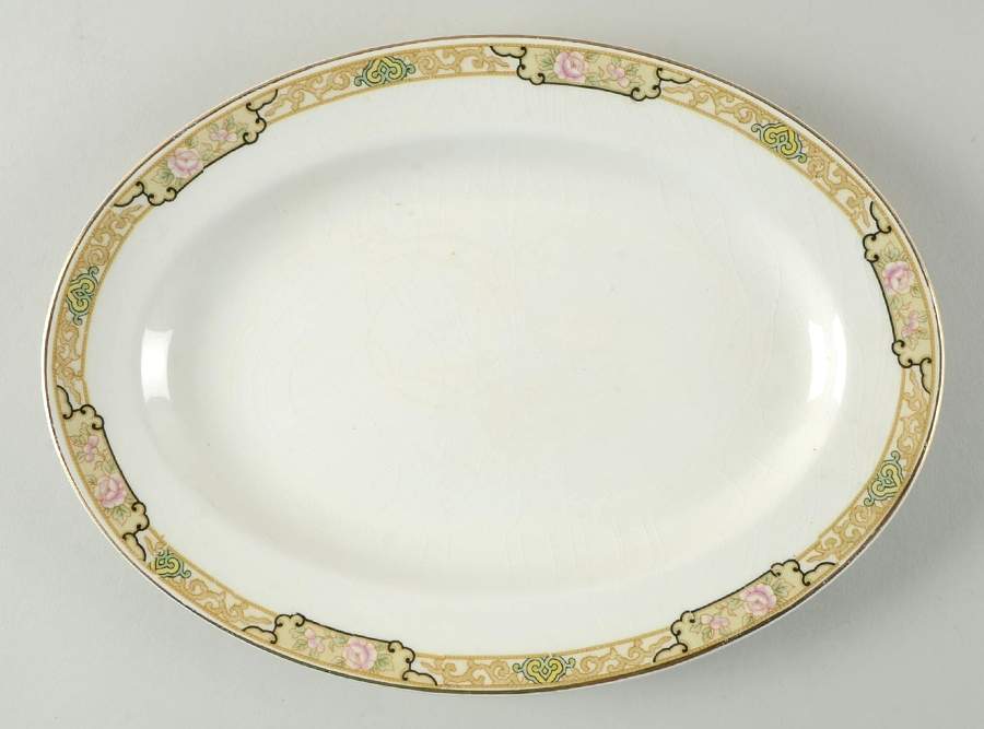 JB119 10" Oval Serving Platter by Johnson Brothers-1
