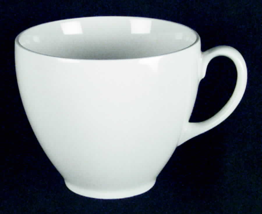 White Cloud Flat Cup by Johnson Brothers-1