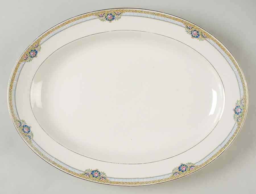 JB126 14" Oval Serving Platter by Johnson Brothers-1
