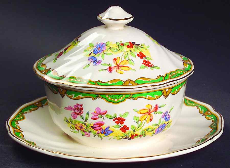 JB128 Butter Box & Lid by Johnson Brothers-1