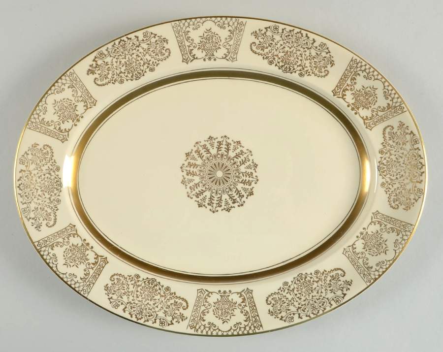 JB13 14" Oval Serving Platter by Johnson Brothers-1
