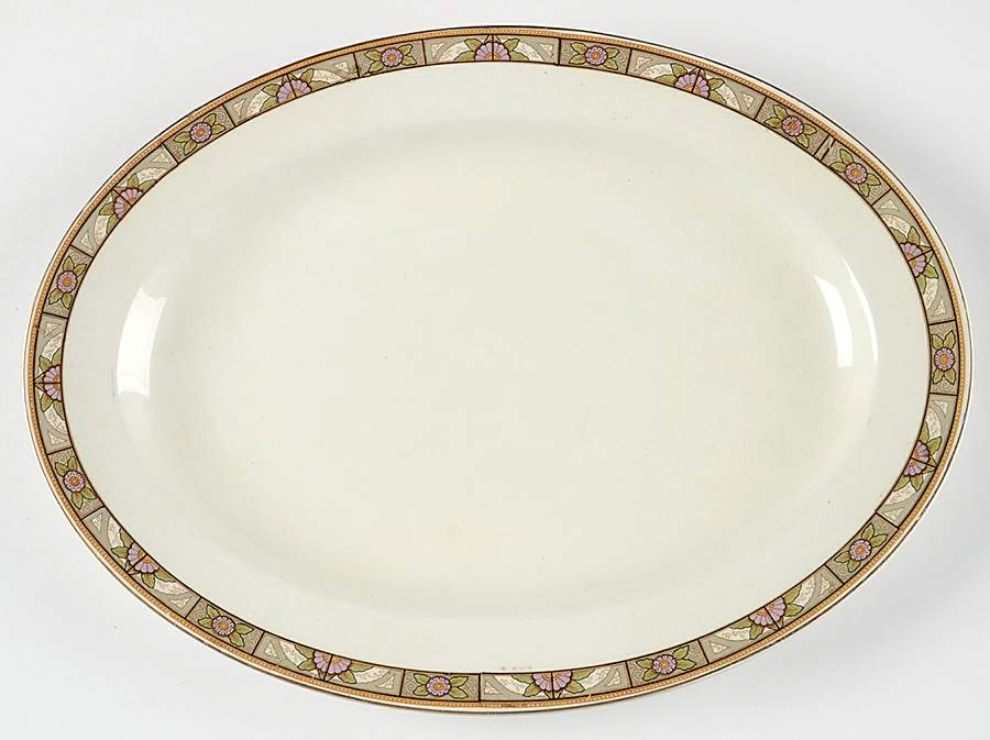 JB130 14" Oval Serving Platter by Johnson Brothers-1