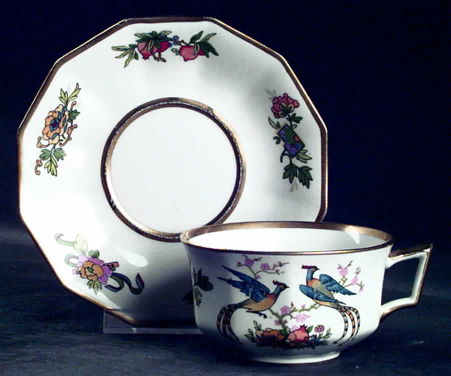 JB132 Flat Cup & Saucer Set by Johnson Brothers-1