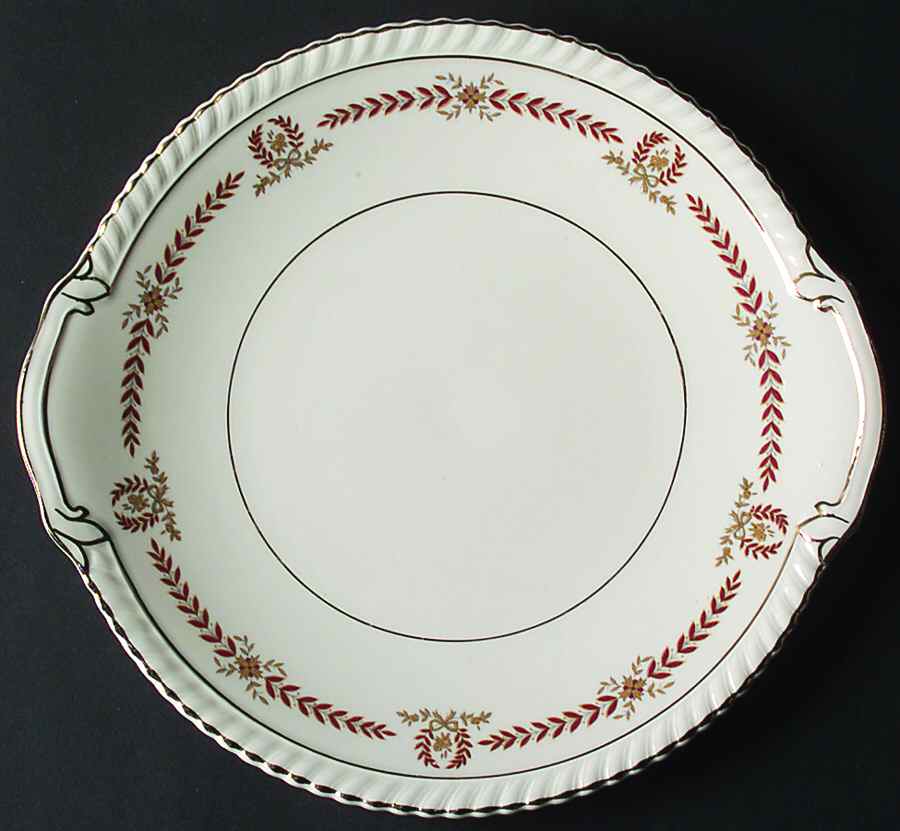 JB137 Handled Cake Plate by Johnson Brothers-1
