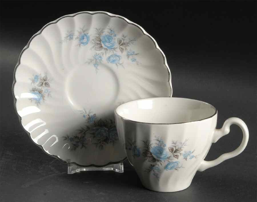 JB139 Flat Cup & Saucer Set by Johnson Brothers-1