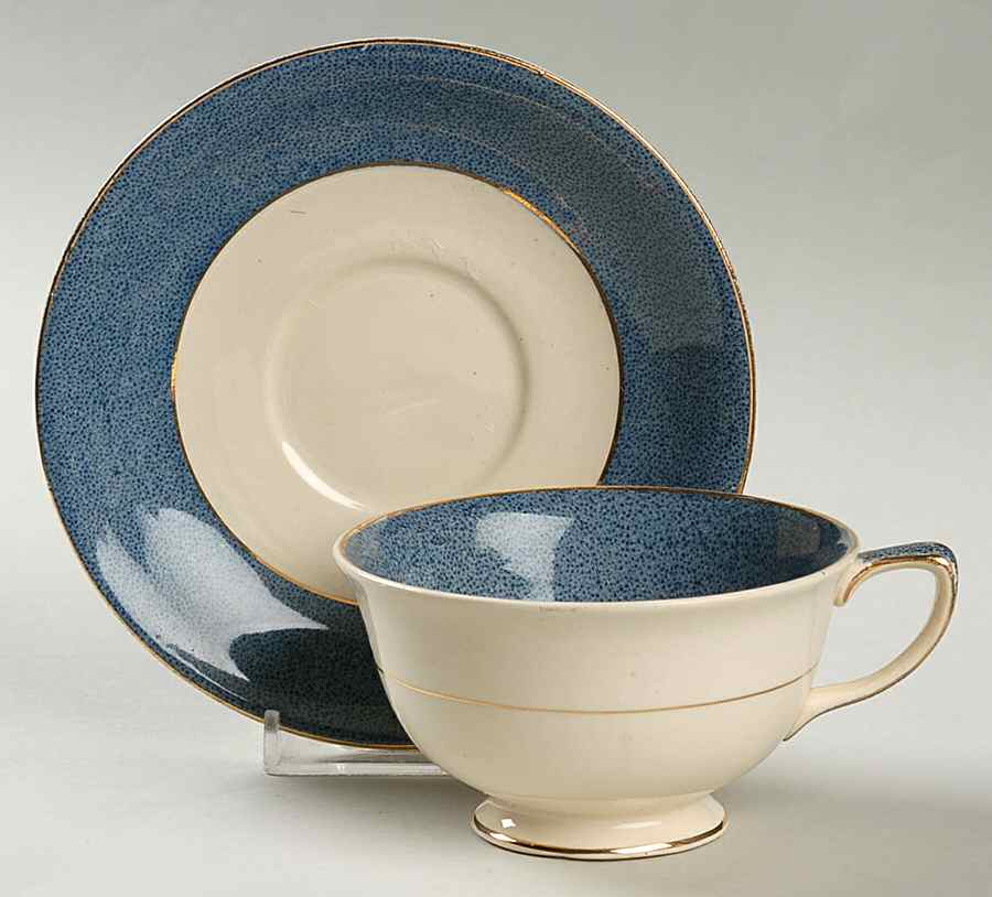 JB150 Footed Cup & Saucer Set by Johnson Brothers-1