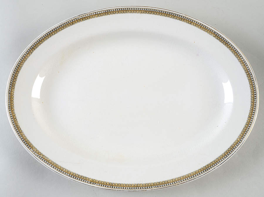 JB156 12" Oval Serving Platter by Johnson Brothers-1