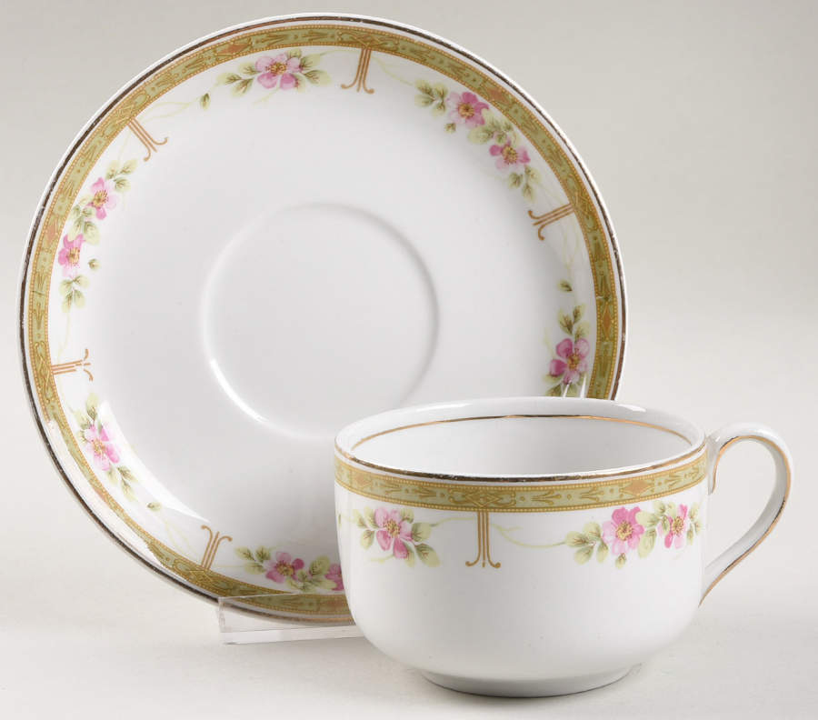 JB167 Flat Cup & Saucer Set by Johnson Brothers-1