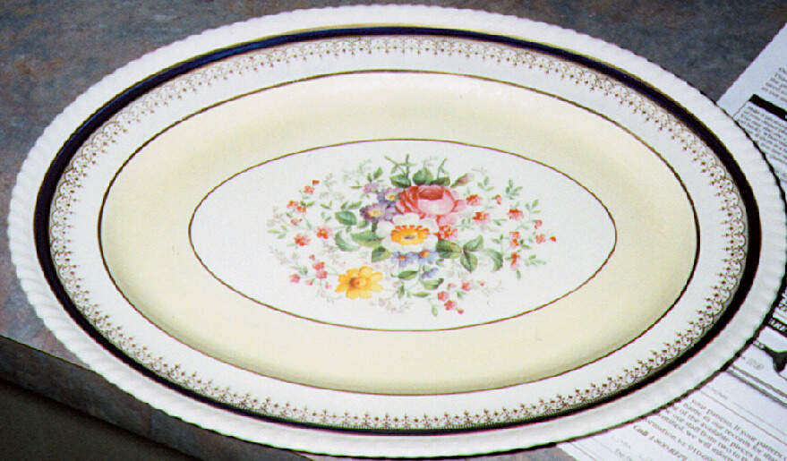 JB169 14" Oval Serving Platter by Johnson Brothers-1