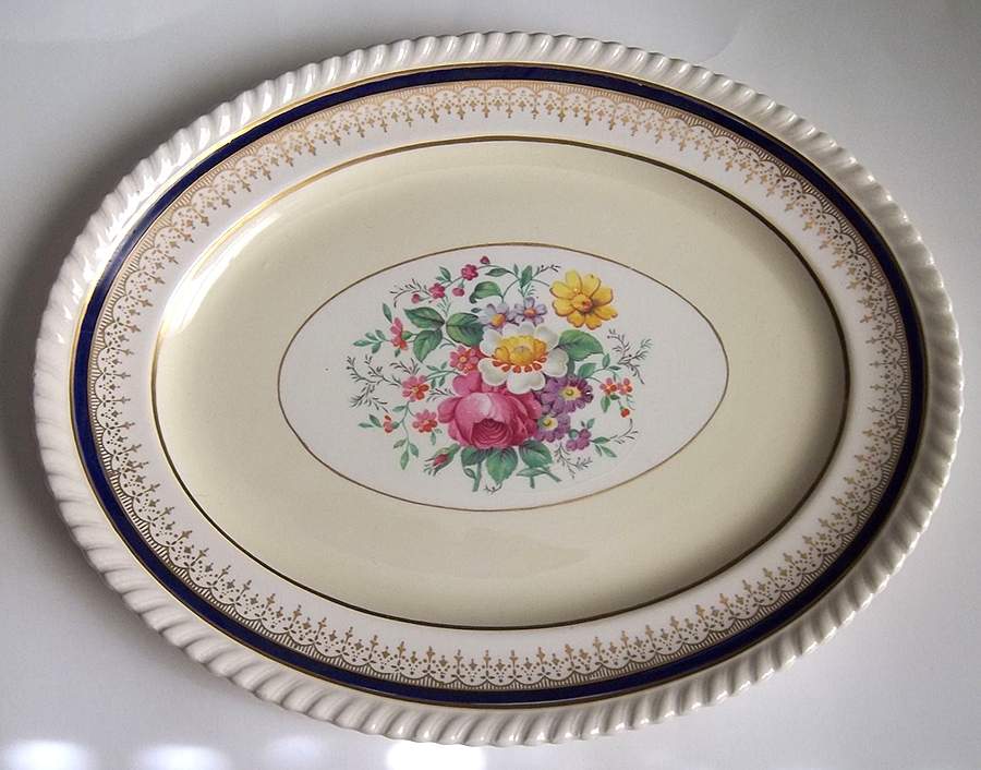 JB169 11" Oval Serving Platter by Johnson Brothers-1