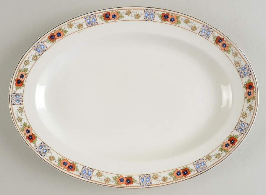 JB170 10" Oval Serving Platter by Johnson Brothers-1