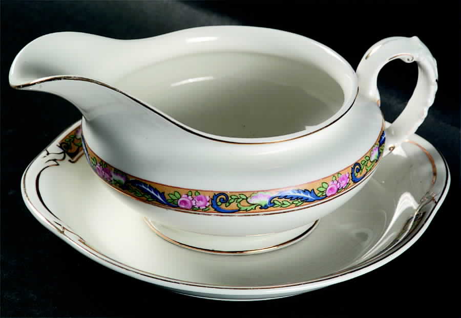 JB174 Gravy Boat & Underplate/Relish by Johnson Brothers-1